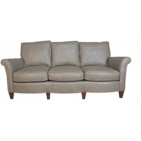 Traditional 3 Cushion Sofa